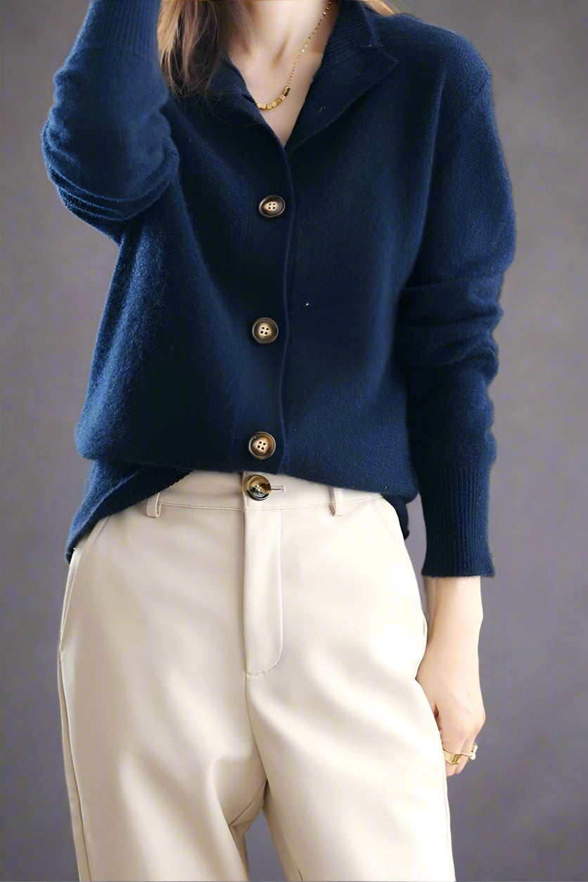 Womens Button Front Knit Cardigan | Everyday Layering