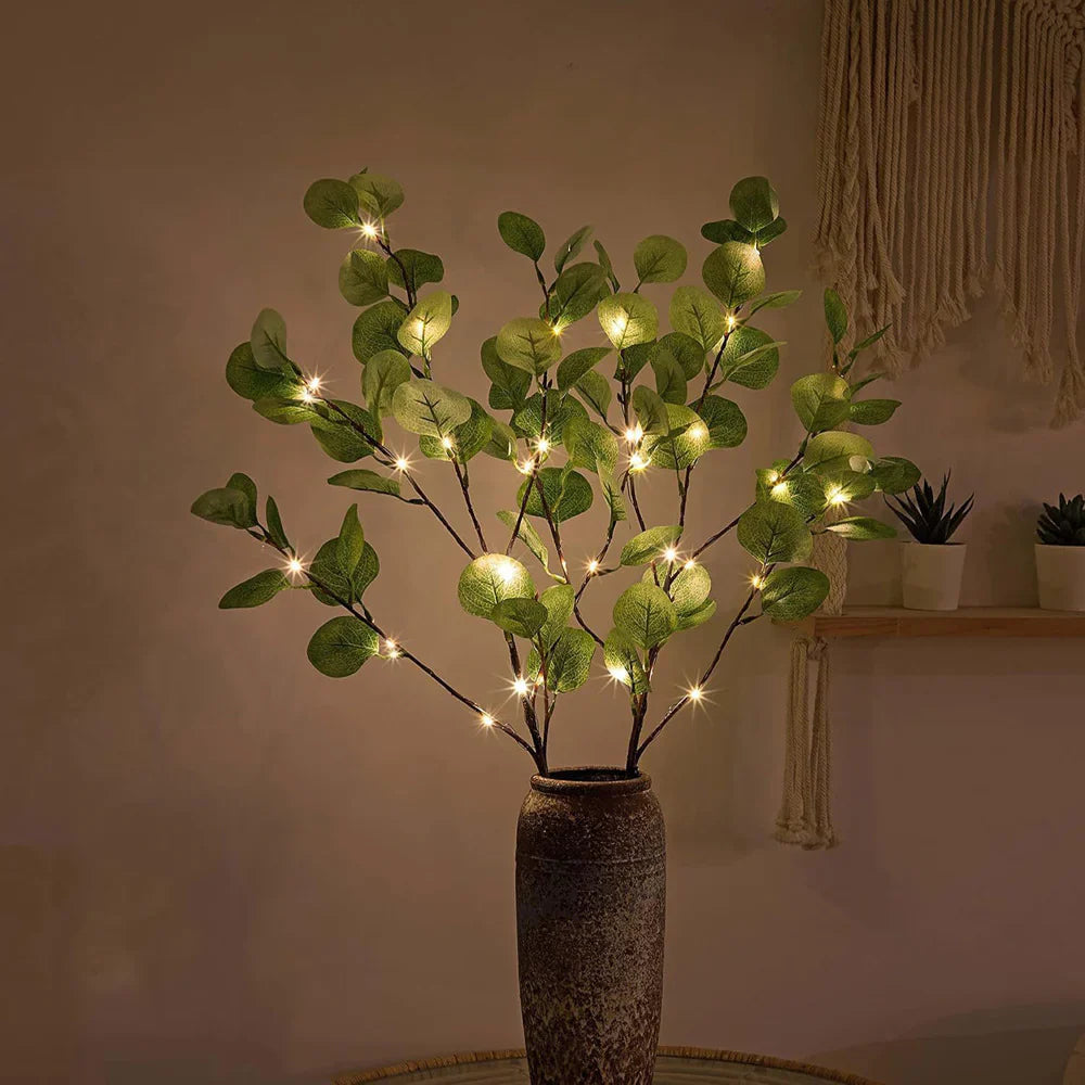LED-Dekorationszweig Feenlicht Warmweiß Innenbeleuchtung