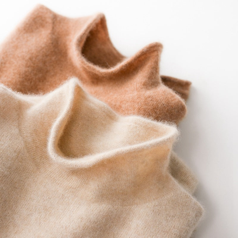 Women’s Ribbed Knit Turtleneck Top | Long Sleeve