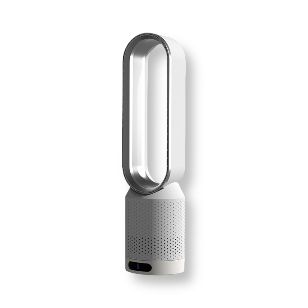 Home Air Circulation & Purification Tower Quiet 8-Speed Control
