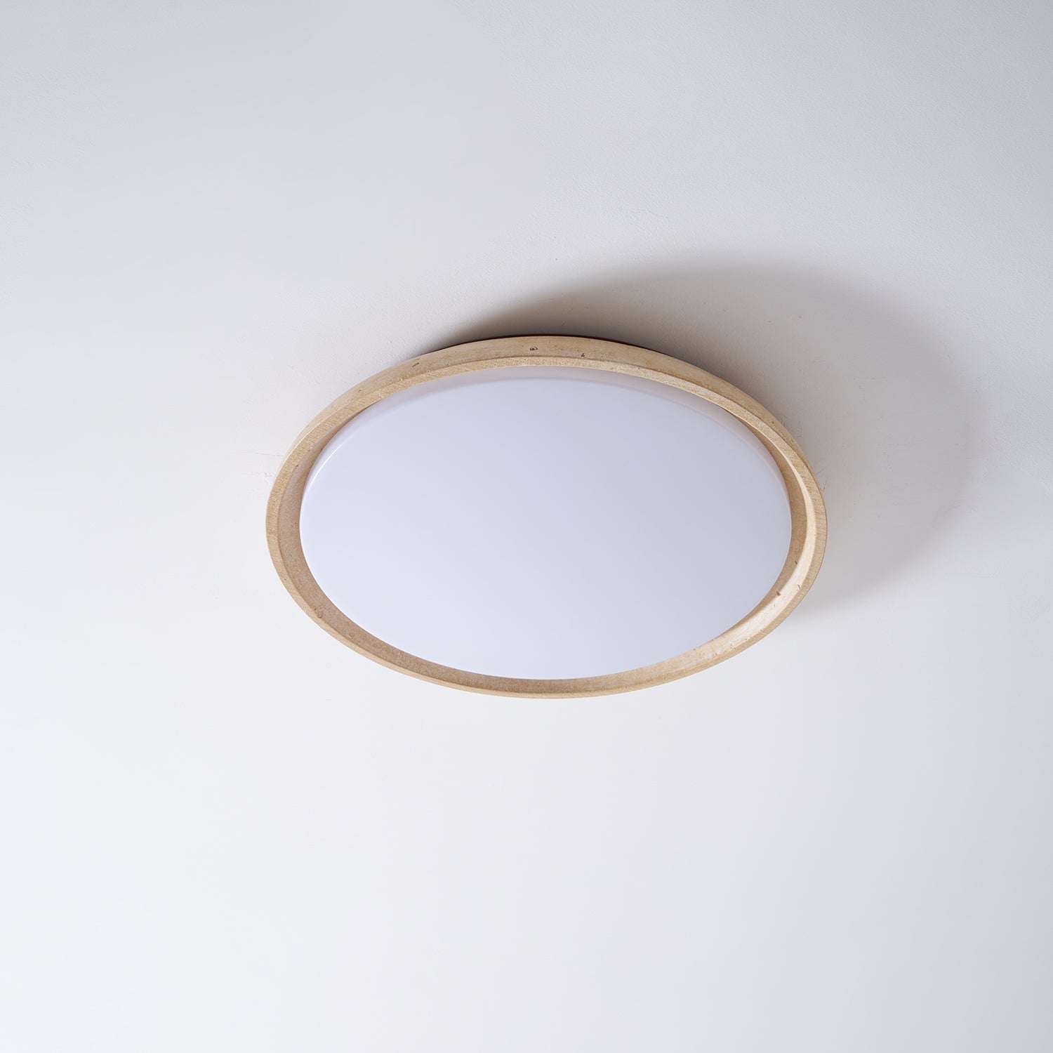 Modern Stone Effect Ceiling Light with Warm LED