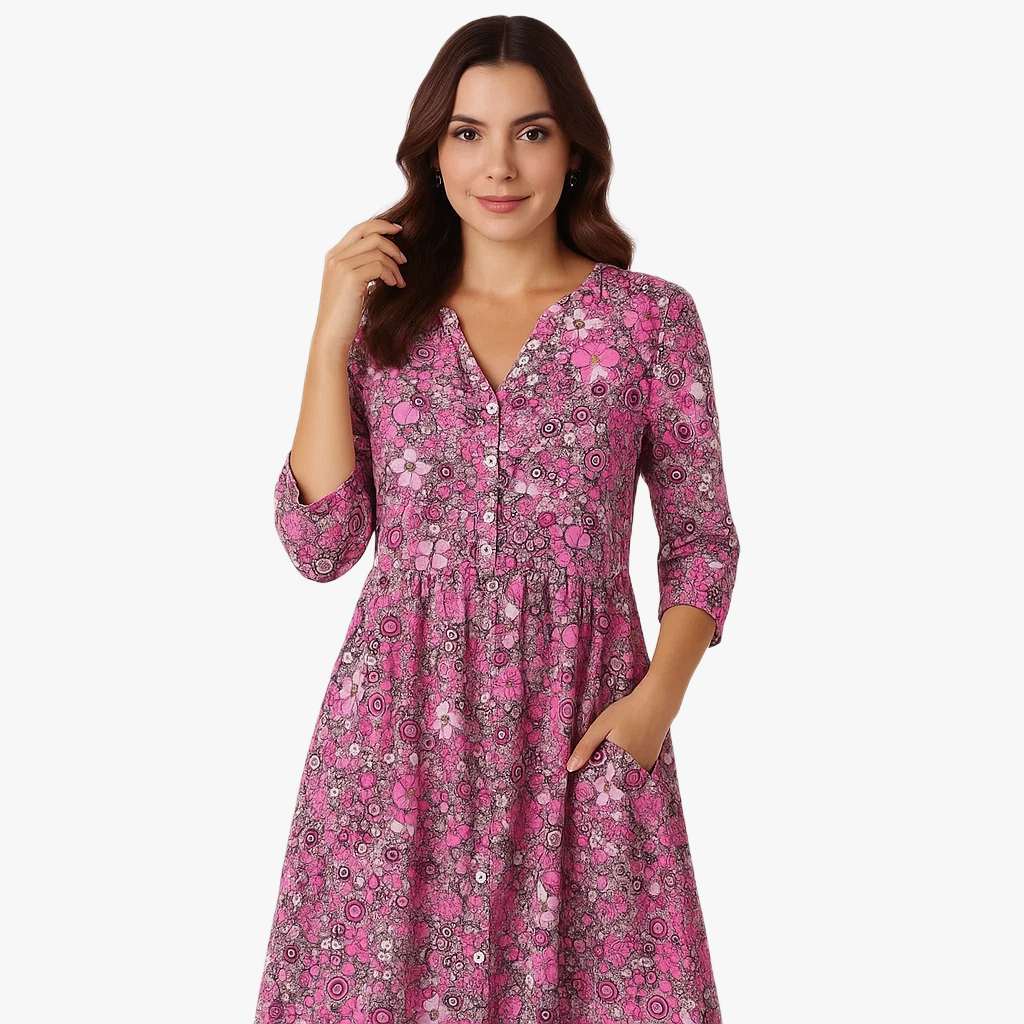 Floral Elegance Women's Dress for Any Occasion