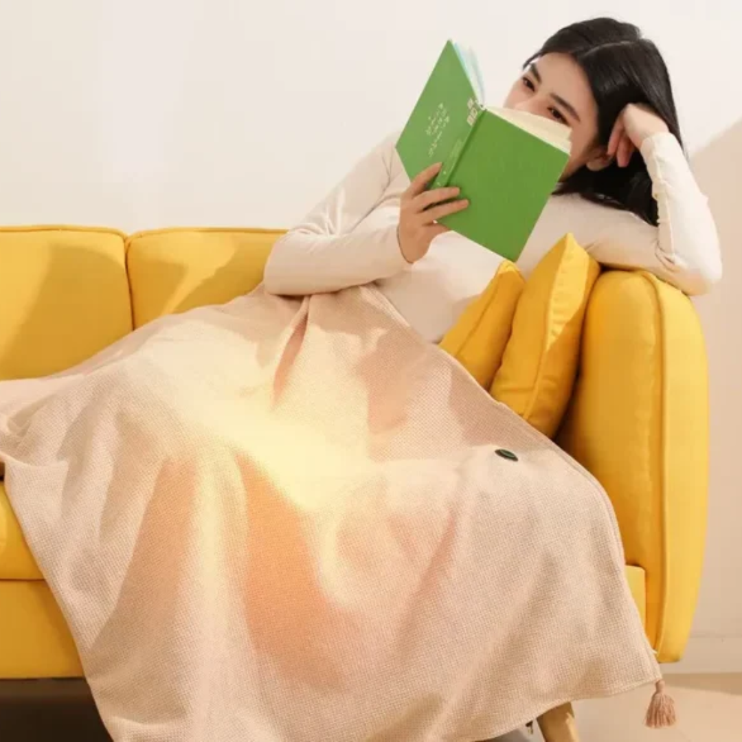 Heated Wearable Shawl Portable USB Warm Wrap for Everyday Use
