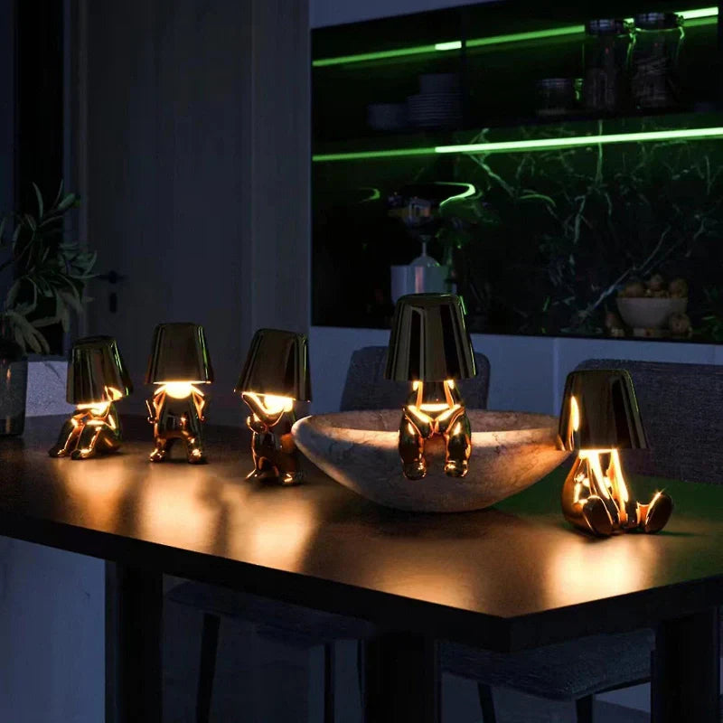 Wiederaufladbare Stimmungs-Tischlampe Kabellos Berührungsempfindliche Steuerung