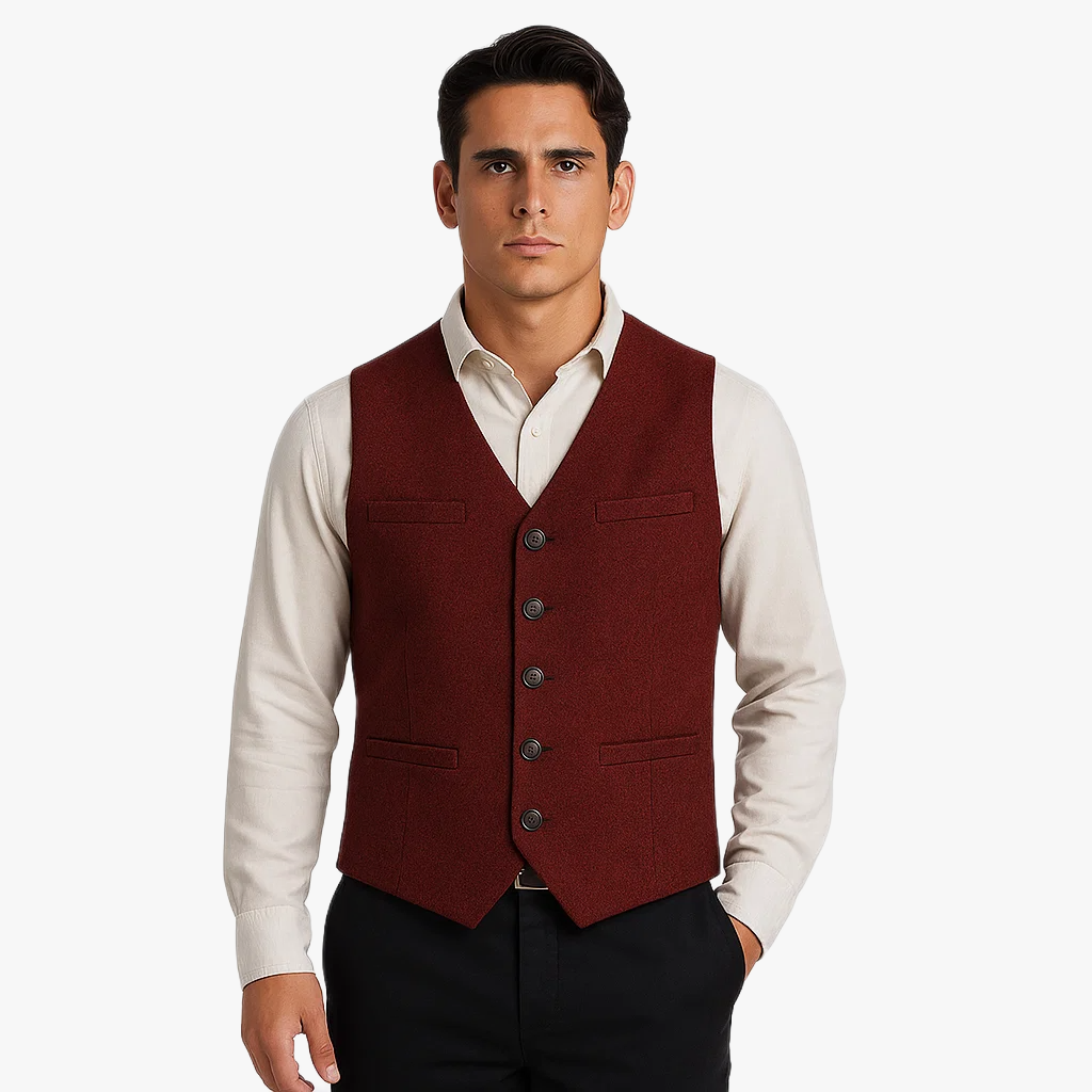 Stylish Warm Sleeveless Gilet for Men