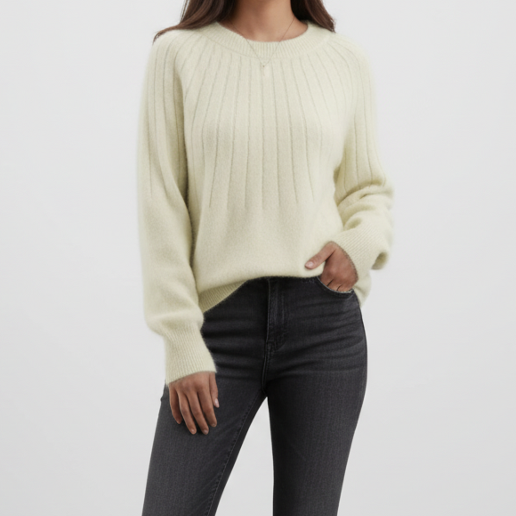 Womens Warm Knit Style Sweater | Casual Fit