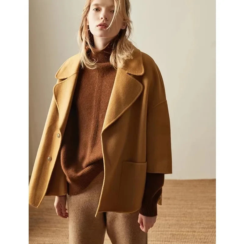 Womens Oversized Turtleneck | Relaxed Winter Knit