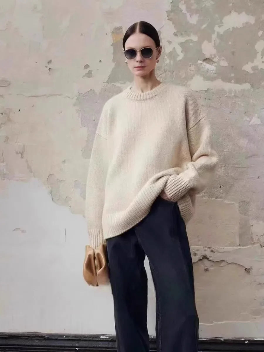 Womens Oversized Sweater | Relaxed Seasonal Knit
