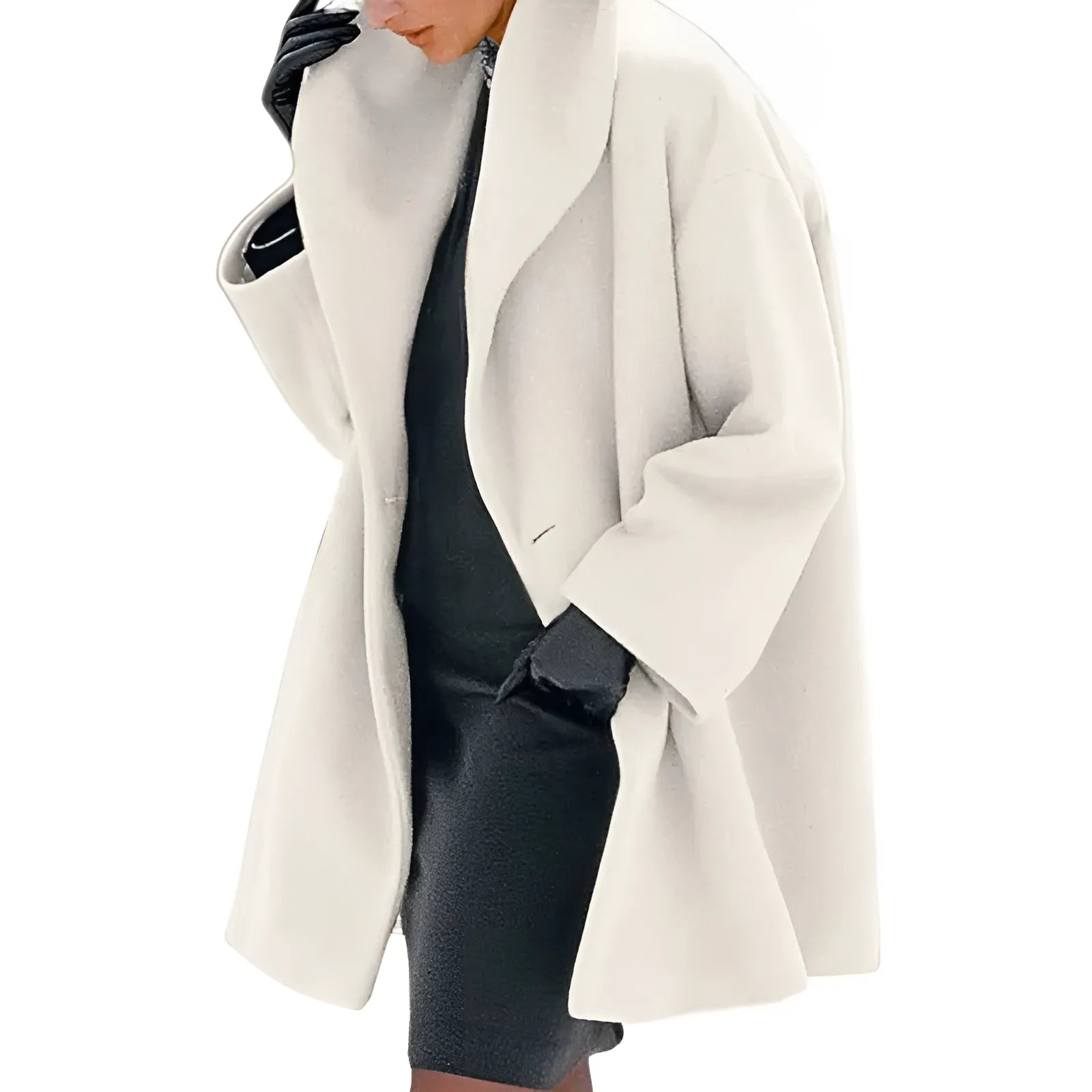 Womens Belted Trench Coat | Long Sleeve Winter Style