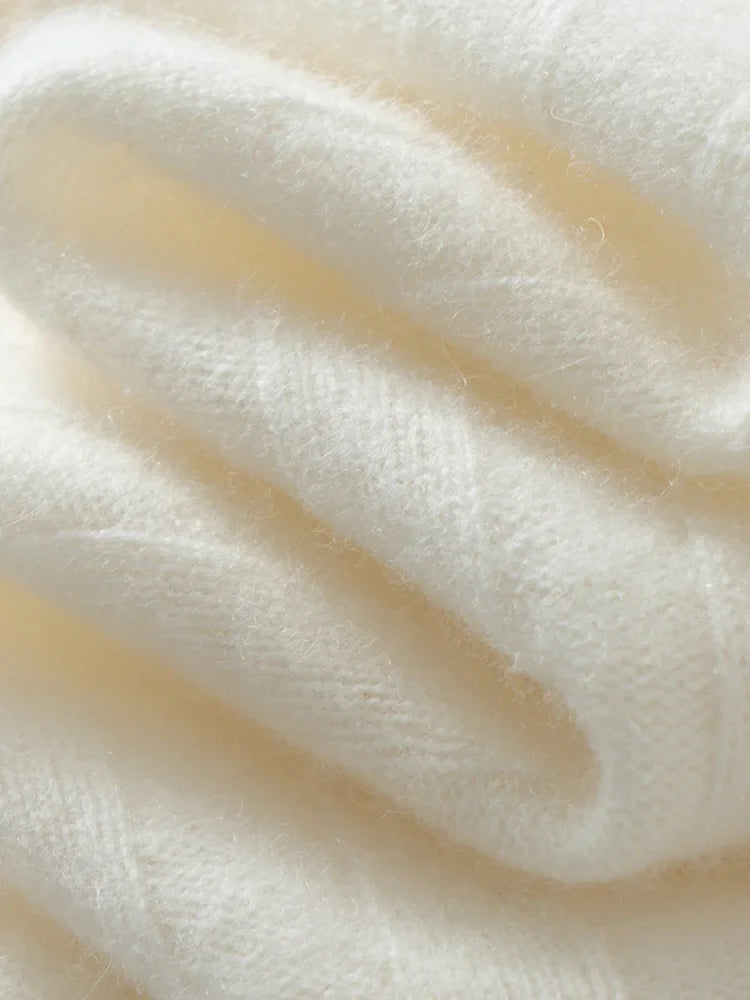 Womens Ribbed Sweater | Shoulder Button Knit Top