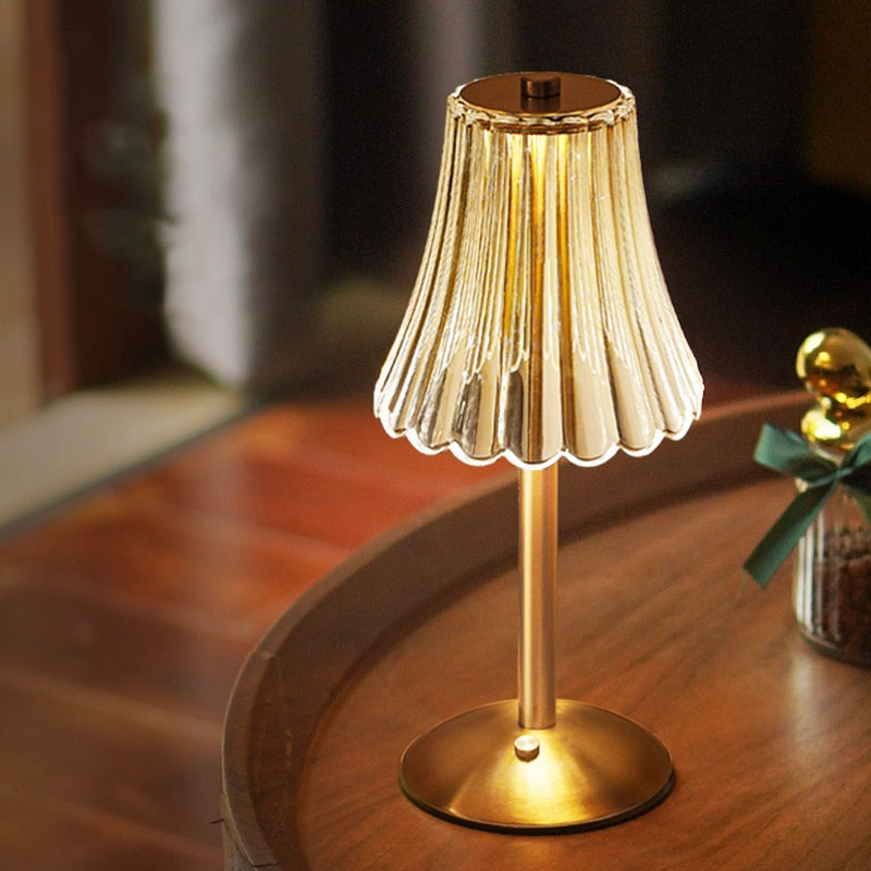 Wiederaufladbare dreifarbige Tischlampe Umgebungslicht