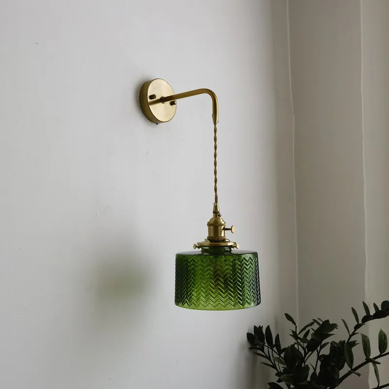 Vintage Japanese Wall Light Decorative Indoor Accent Lamp