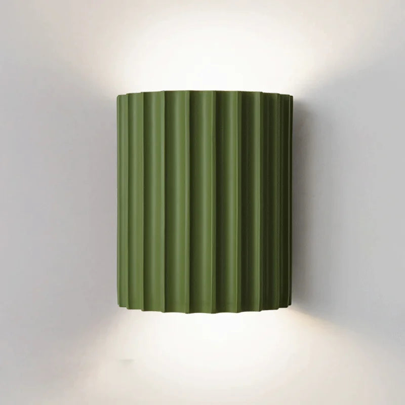 Moderne gerippte Wandleuchte Minimalistische skandinavische Wandbeleuchtung