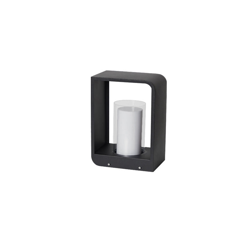 Outdoor LED Path Light Contemporary Square Garden Lighting
