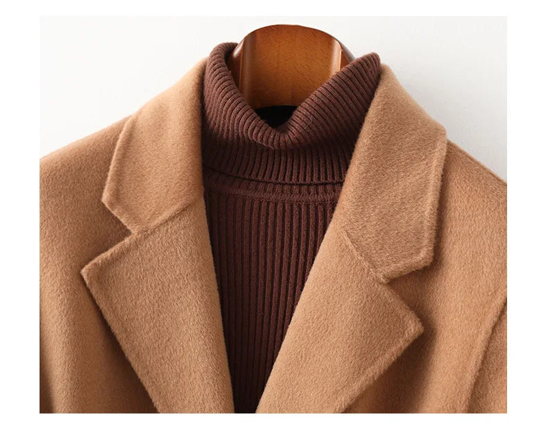 Womens Belted Coat | Midi Length Winter Style