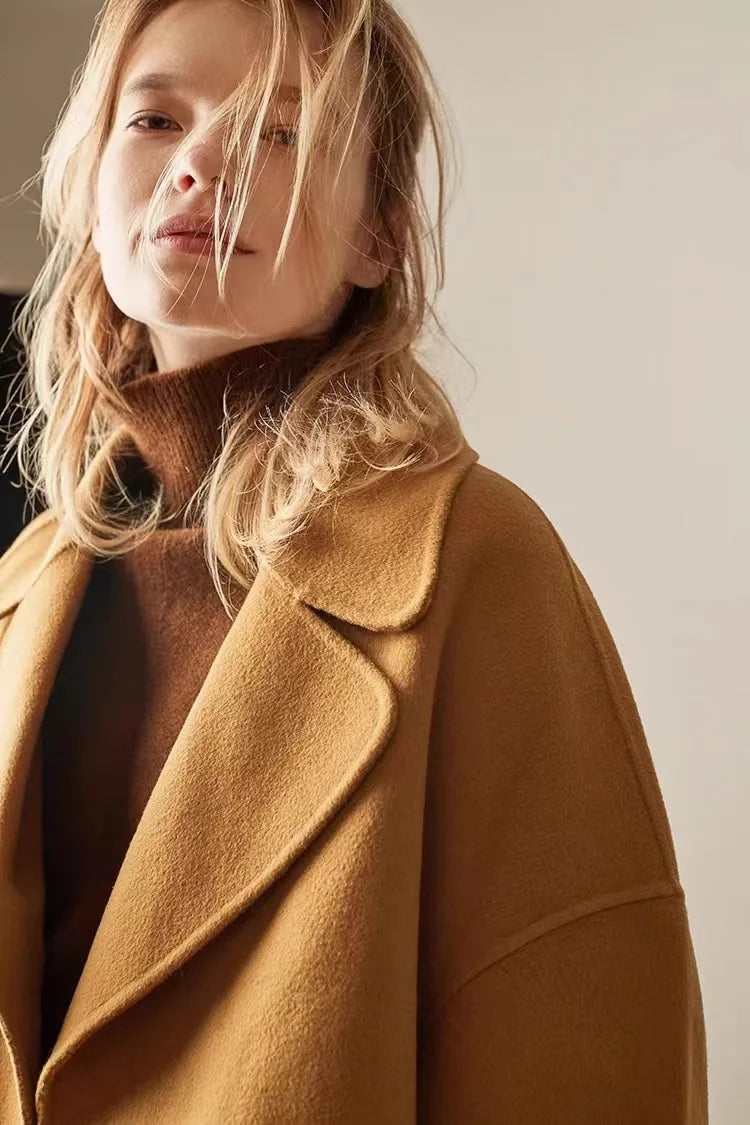 Womens Oversized Turtleneck | Relaxed Winter Knit