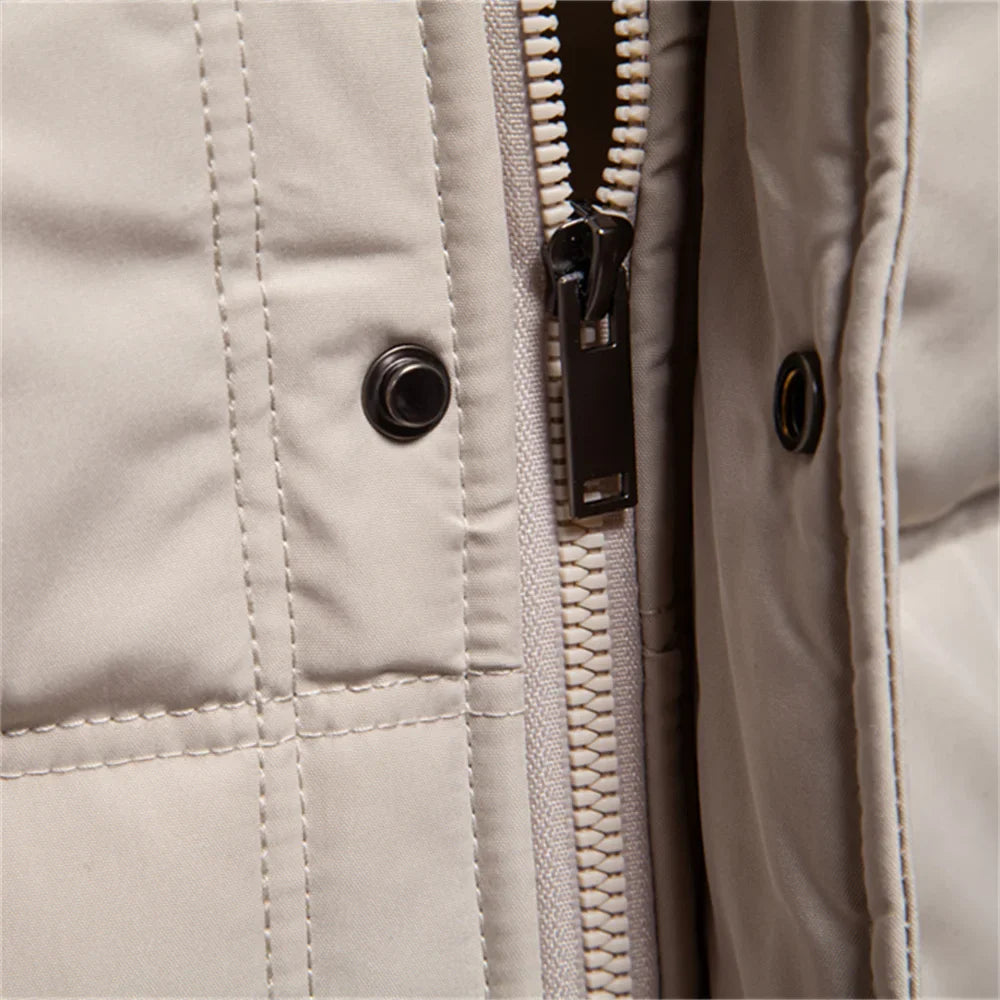 Mens Quilted Short Jacket | Lined Interior