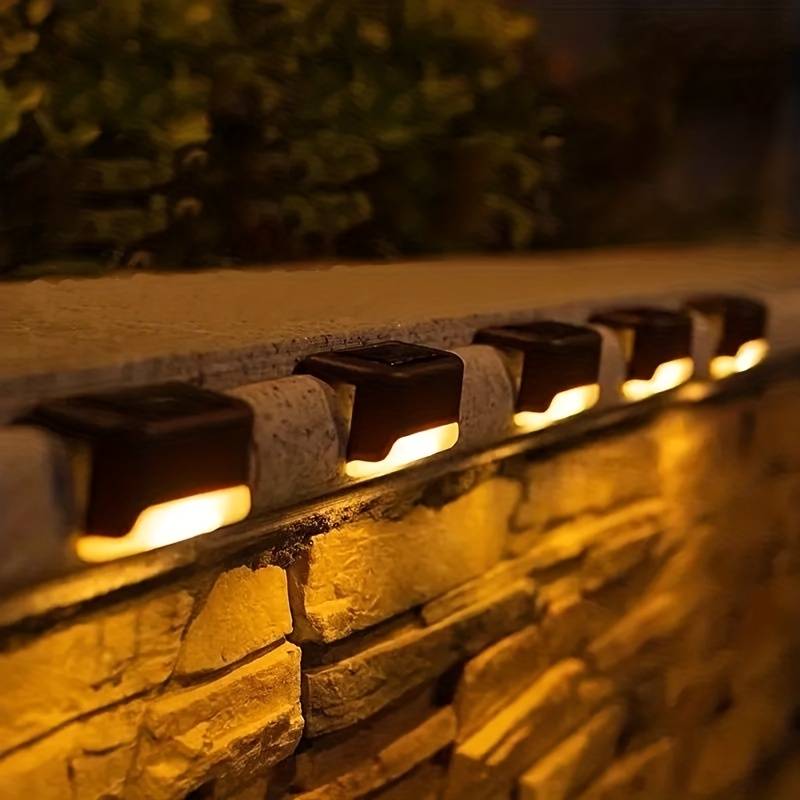 Kabellose Solar-LED-Wandlampe mit automatischem Dämmerungssensor für den Außenbereich