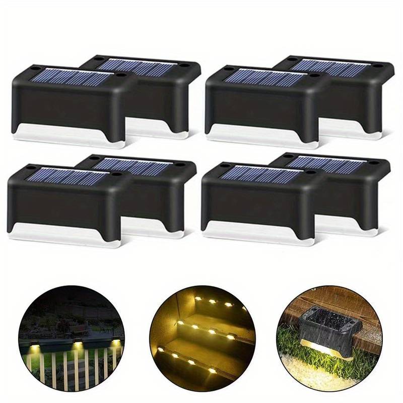 Kabellose Solar-LED-Wandlampe mit automatischem Dämmerungssensor für den Außenbereich