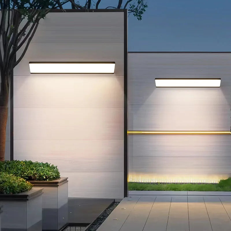 Moderne Außenwandleuchte LED Wasserdichte Lampe