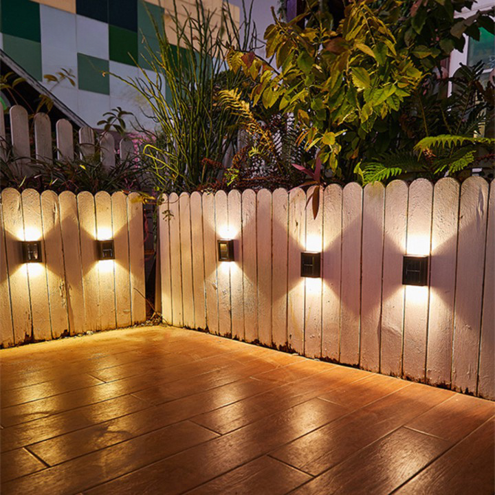 Außen-Solar-Wandlampe Automatisches LED-Gartenlicht