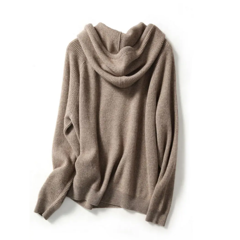 Womens Knit Hoodie | Relaxed Everyday Style