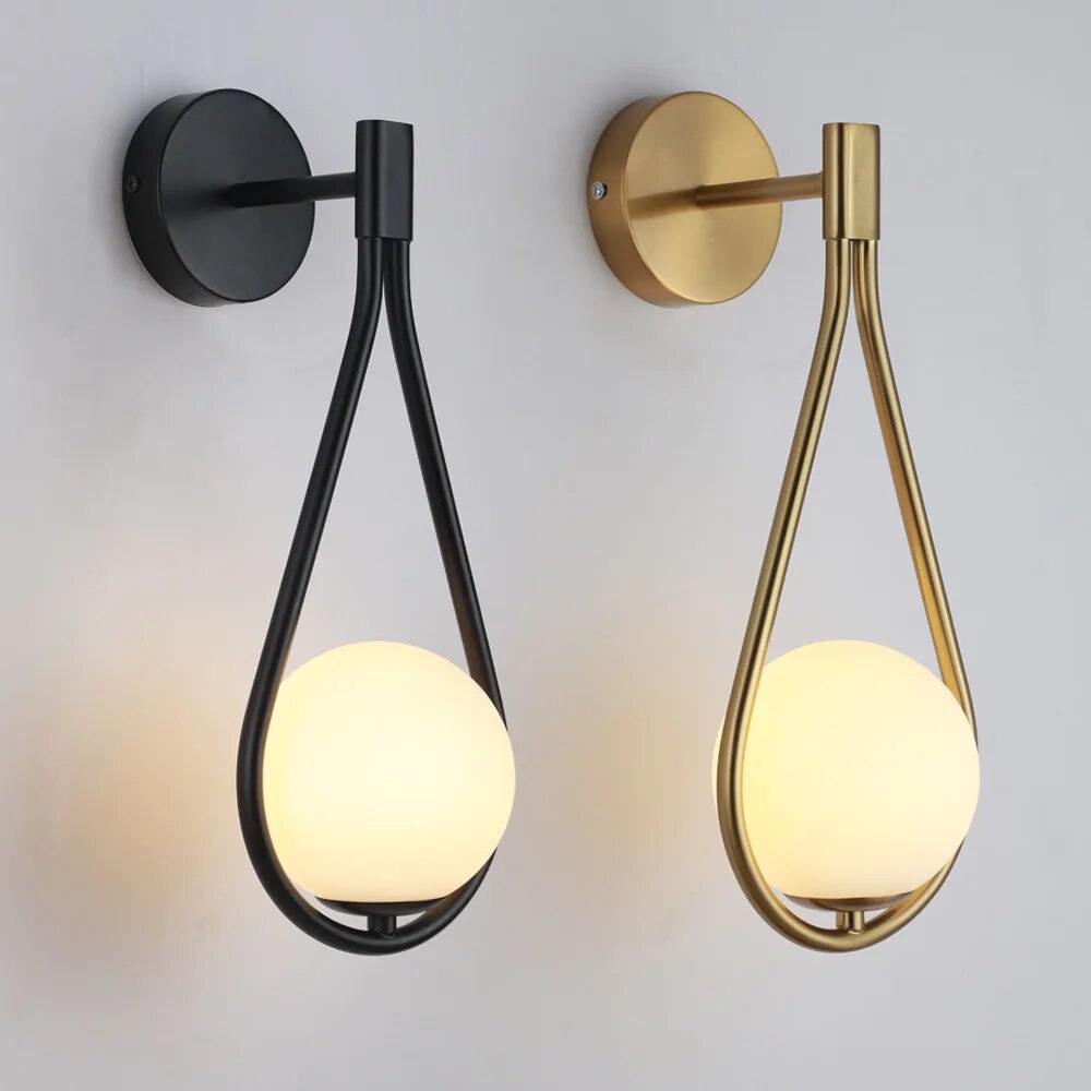 Nordischer Stil Wandleuchte Minimalistische Innenraumstimmungsbeleuchtung
