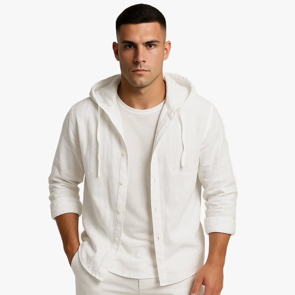 Stylish Striped Hoodie Shirt for Men