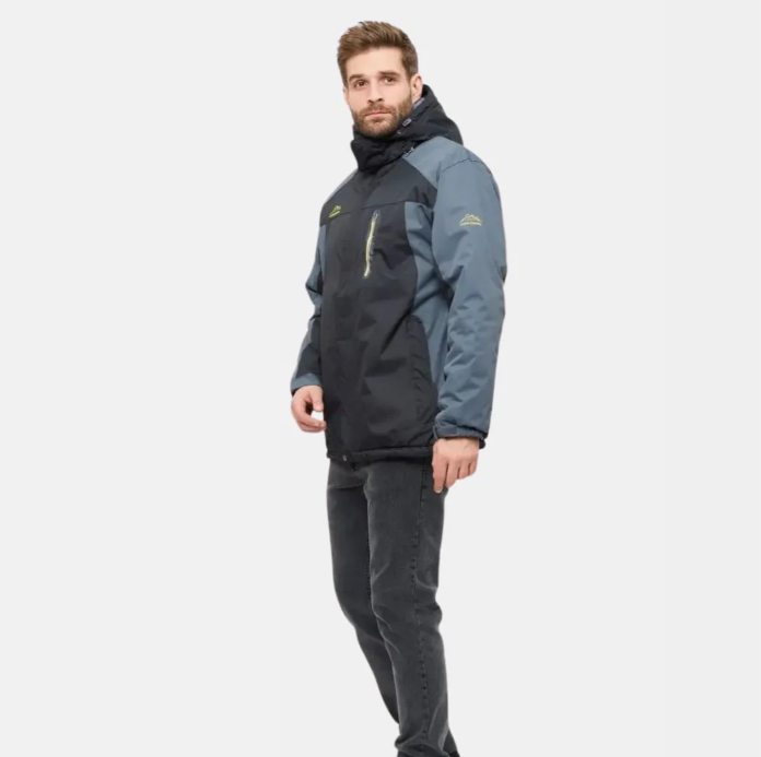 Mens Winter Hooded Jacket | Multi Pocket