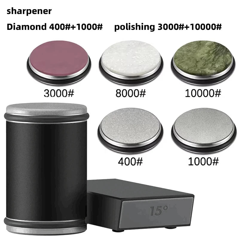 Rolling Knife Sharpener Dual Angle Edge Sharpening Tool