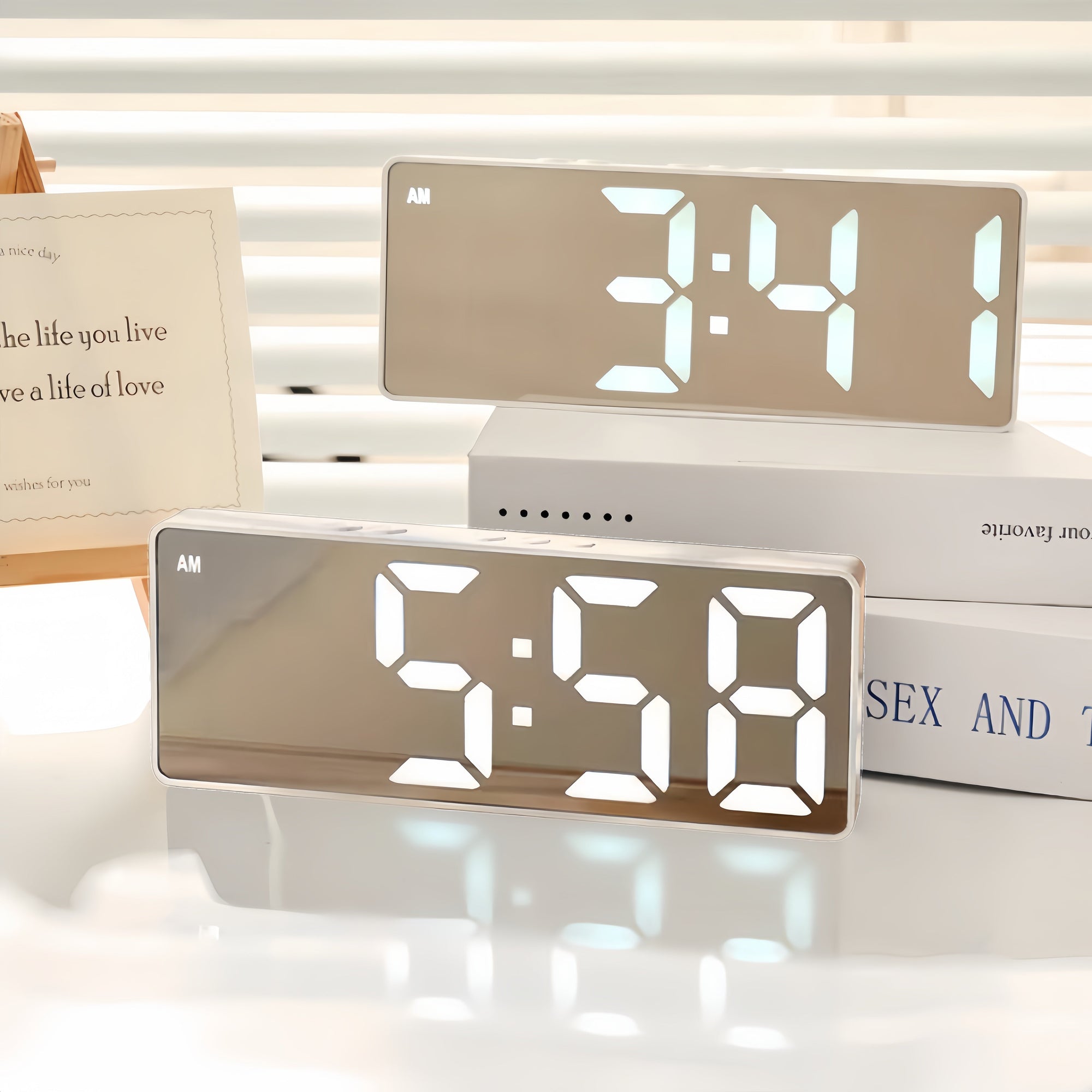 Sunrise Light Alarm Clock with Snooze Function