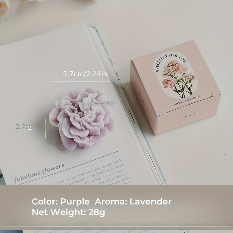 Mother's Day Floral Scented Decorative Candle Gift