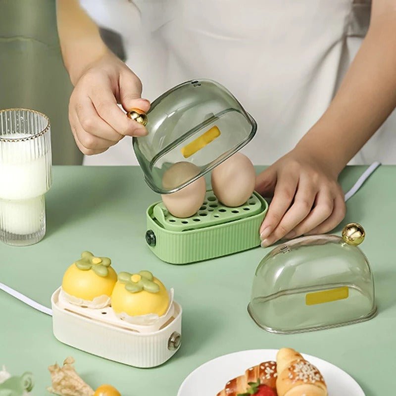 Electric Egg Cooker Fast Automatic Egg Boiling Appliance