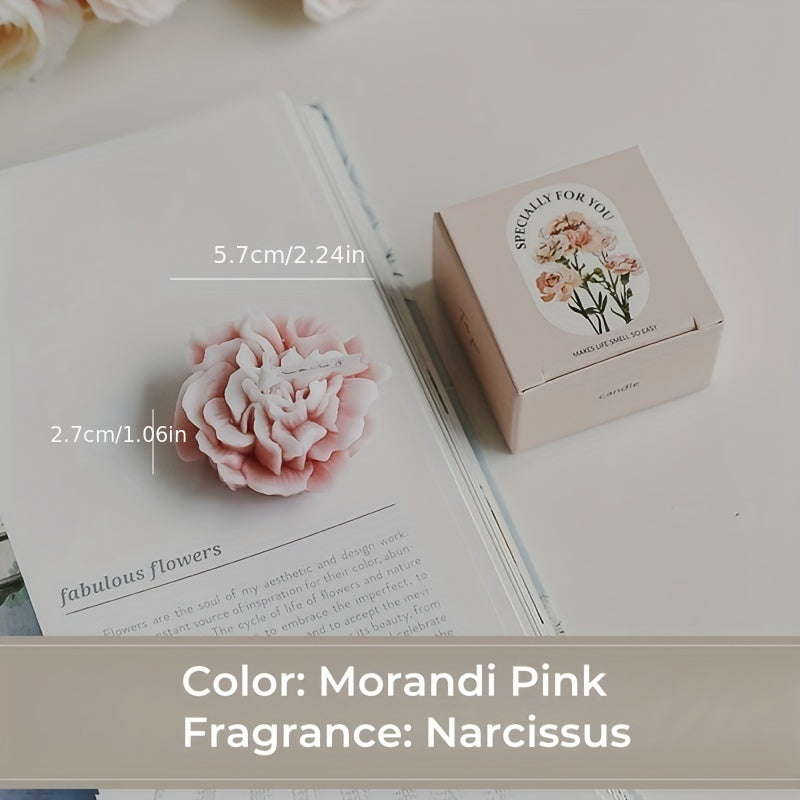 Mother's Day Floral Scented Decorative Candle Gift