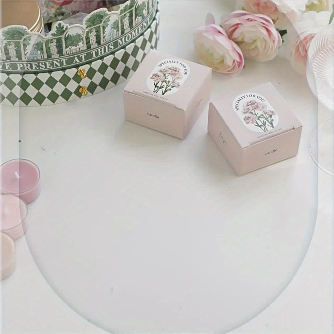 Mother's Day Floral Scented Decorative Candle Gift
