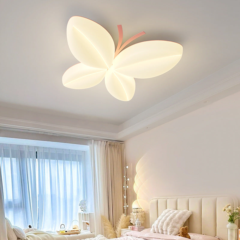 Butterfly Shaped Ceiling Light Soft LED Lighting for Bedrooms