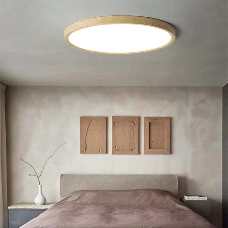 Minimalistische LED-Deckenleuchte Dreifarbige Dimmbar Raumbeleuchtung