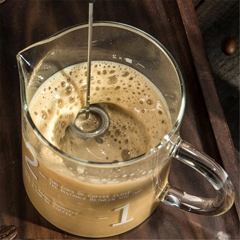 Handheld Milk Frother Cordless Electric Drink Mixer