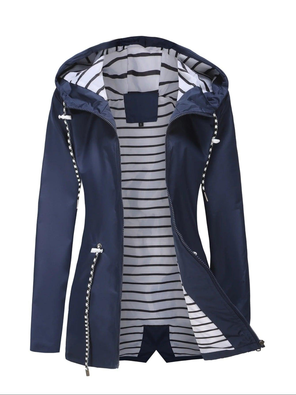 Womens Long Casual Jacket | Belted