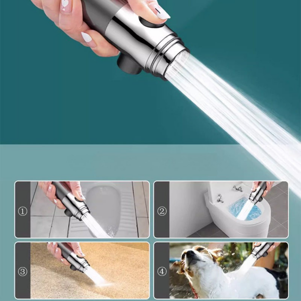 High Pressure Handheld Shower Head 9-Stage Water Filtration