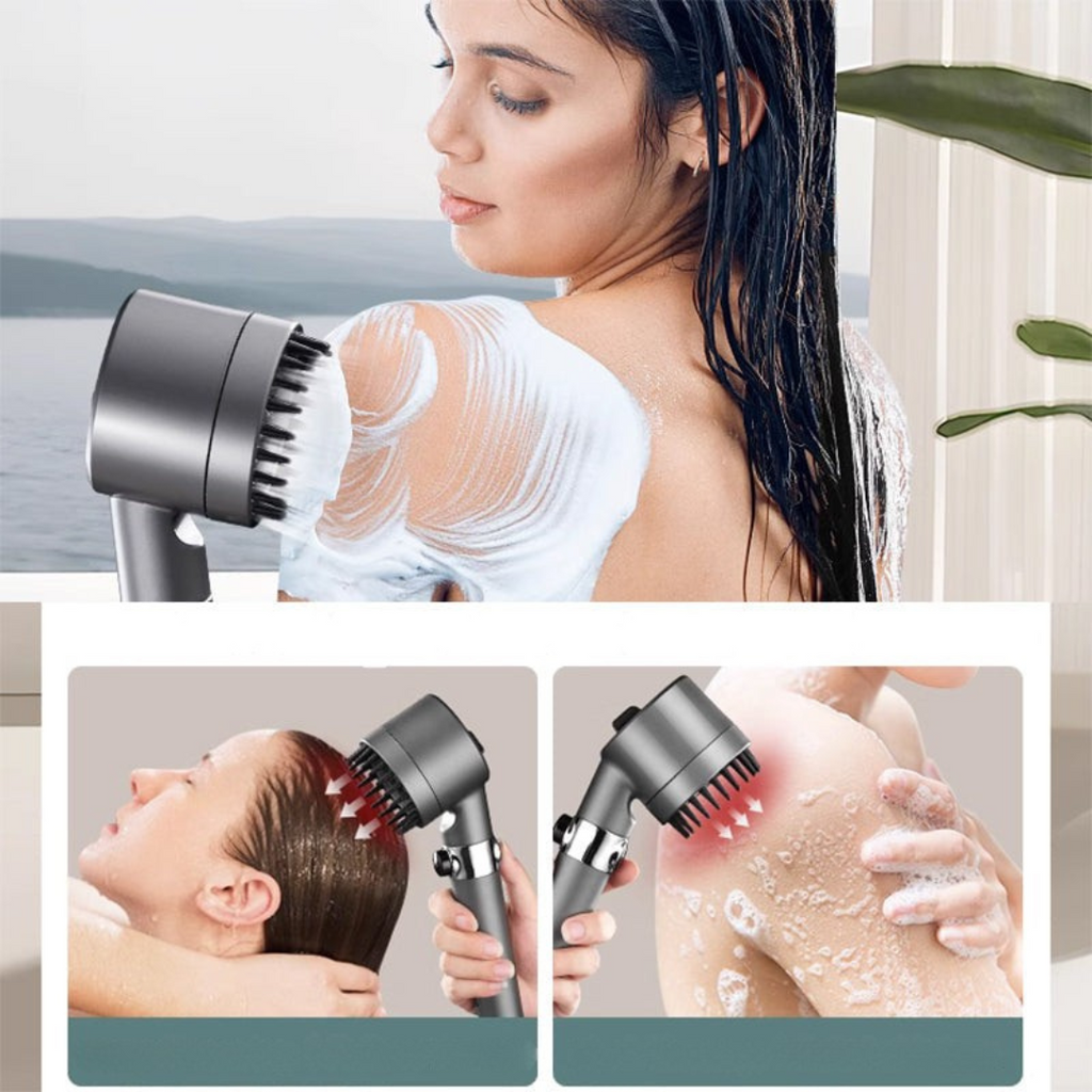 High Pressure Handheld Shower Head 9-Stage Water Filtration