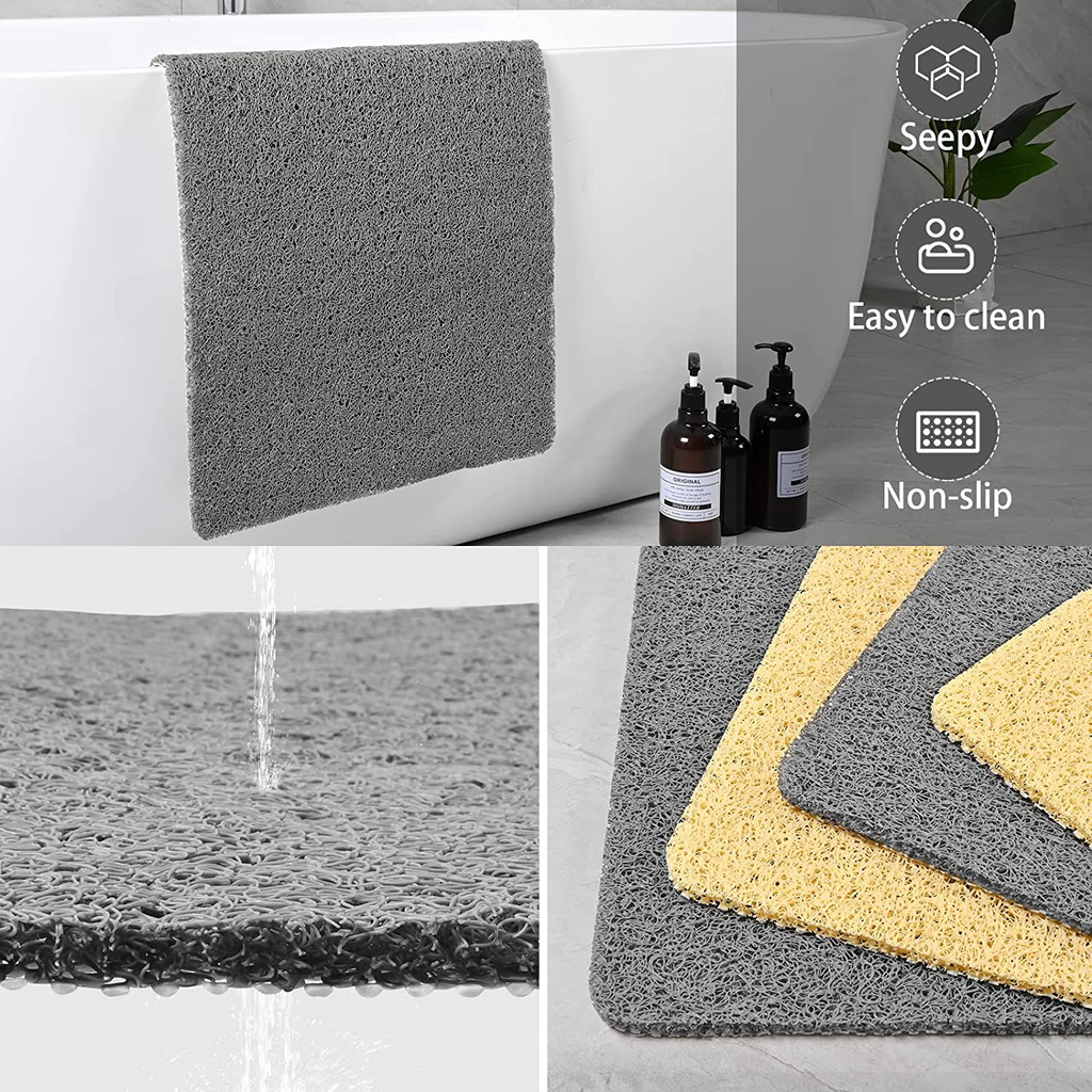 Rutschfeste Duschmatte mit sicherem Halt und schnellem Wasserablauf