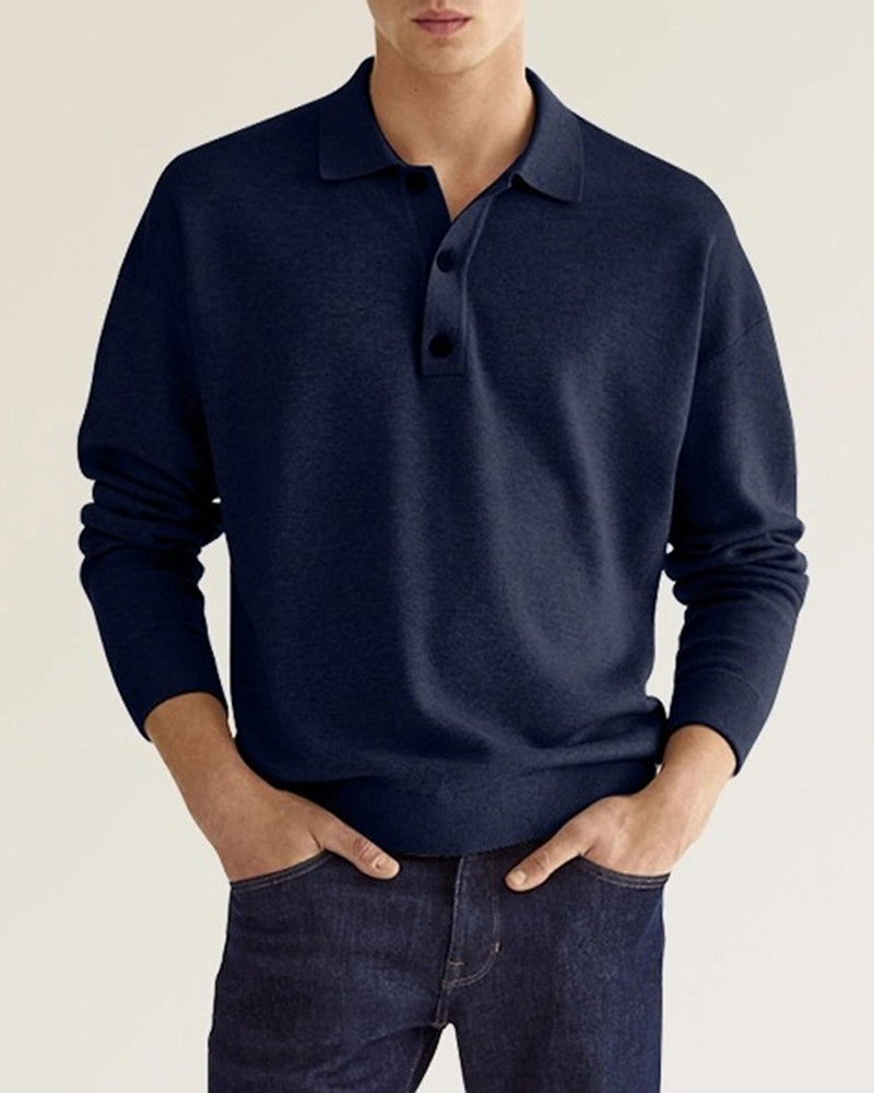Mens Long Sleeve Shirt | Button Front