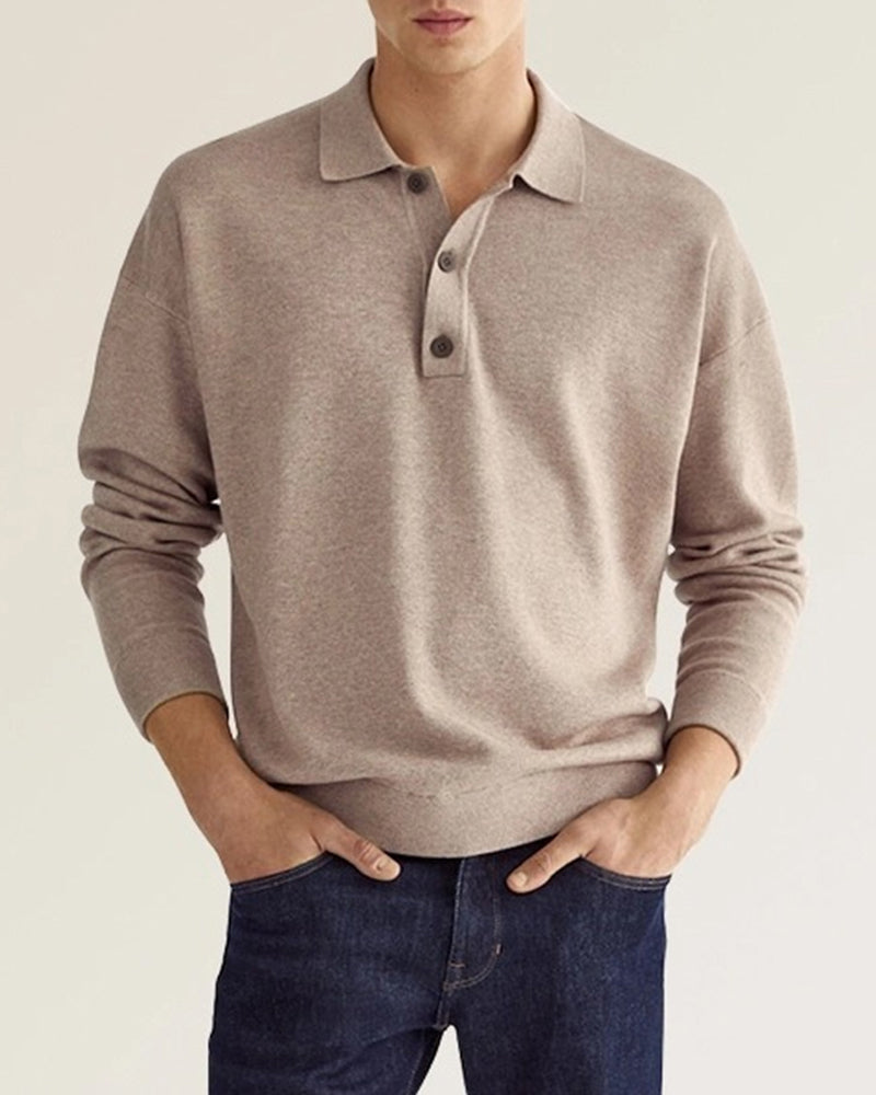Mens Long Sleeve Shirt | Button Front