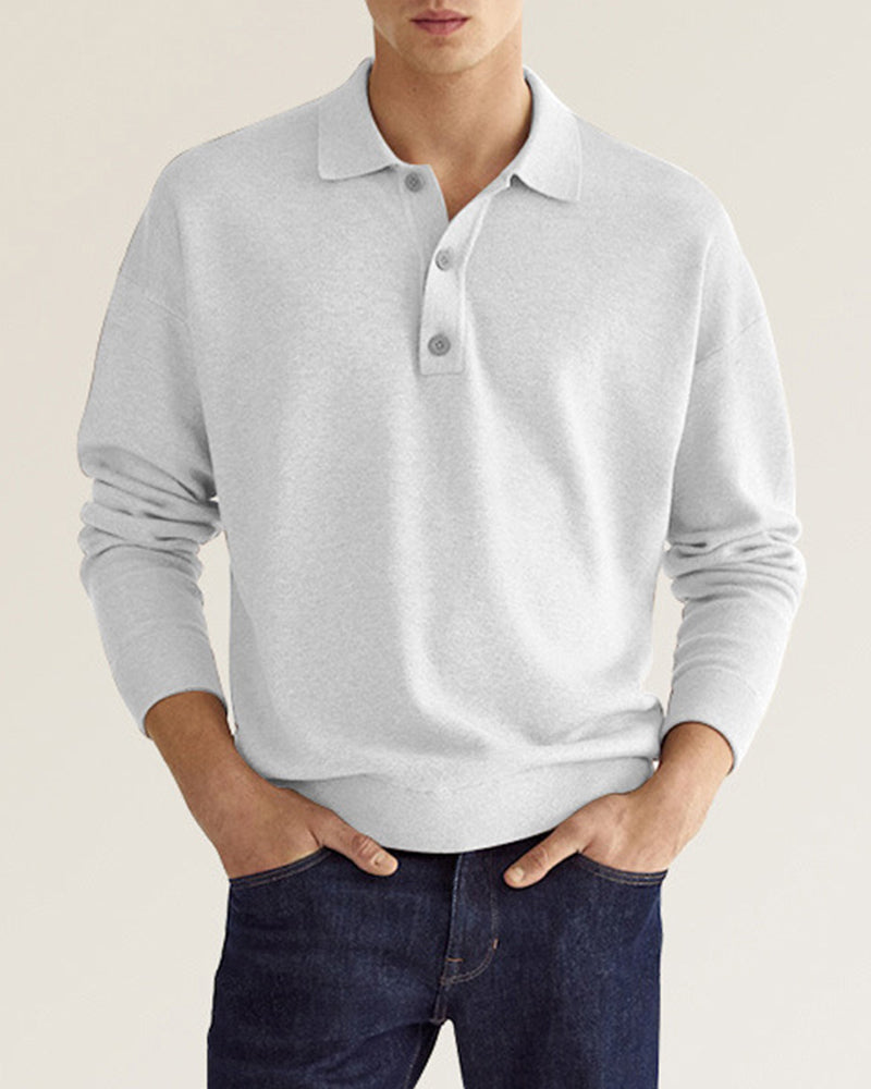 Mens Long Sleeve Shirt | Button Front