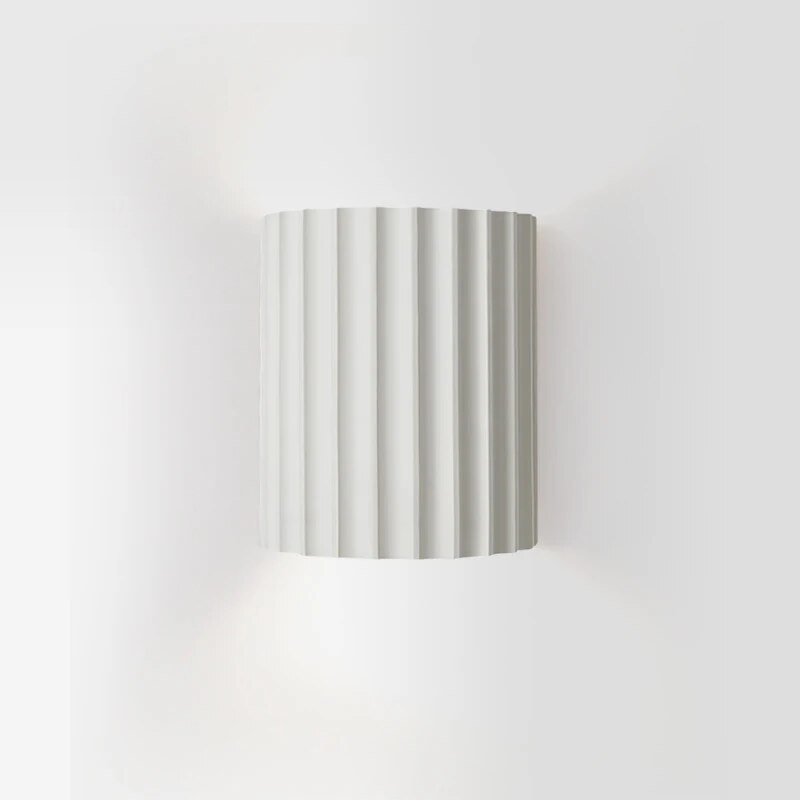 Moderne gerippte Wandleuchte Minimalistische skandinavische Wandbeleuchtung
