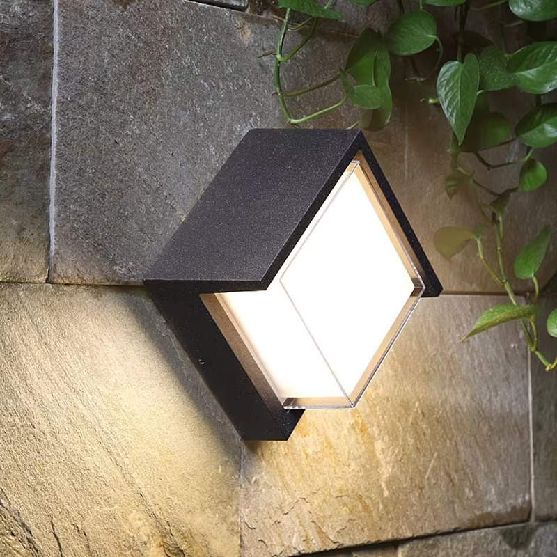 Outdoor LED Wall Light with Motion Sensor Weather-Ready Design