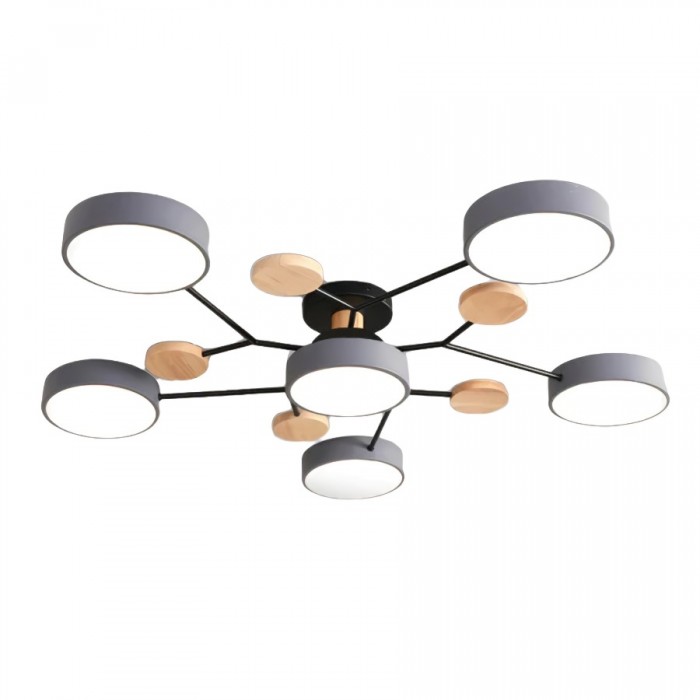 Branch Inspired Ceiling Light Contemporary Disc Fixture