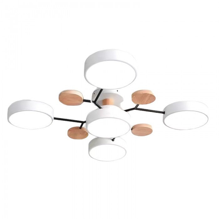 Branch Inspired Ceiling Light Contemporary Disc Fixture