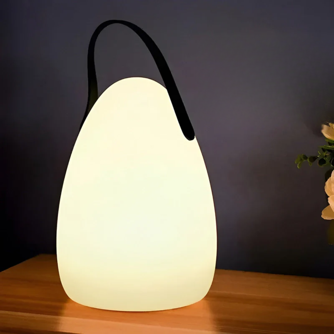 Wiederaufladbare LED-Tischlampe Tragbare Kabellose Innen- und Außenleuchte